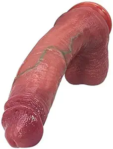 10.8 Inch Realistic Silicone Dildo with Suction Cup – Big, Thick & Lifelike”