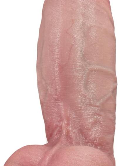 7 Inch Girth Huge Thick Dildo, Real Skin Dual Density Silicone Dildos with Strong Suction Cup for Hands-Free Play, G-spot Realistic Dildo Anal Sex...