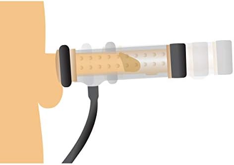 LoveBotz The Super Milker Deluxe Automatic Stroker Machine | 4 Interchangeable Cylinders with Rubber Seals & Textures | Hands-Free Suction | Discreet Locking Storage | Multi-Speed Dial - Image 5