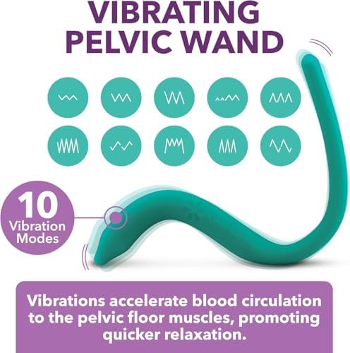 IntimateRose Vibrating Pelvic Wand, Pelvic Floor Muscle Trigger Point Massager, Perineal Massage Tool for Pelvic Physical Therapy & Pain Relief, BPA-Free, Latex-Free (Vibration) - Image 4