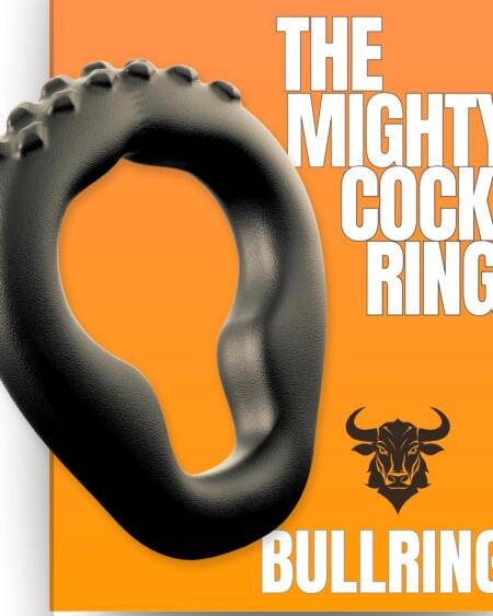 BULLRING GET MAX Size & MAX Stamina 6 Pressure Points Means Your Buddy Nails It with Confidence/Happy Endings are Back with This Penis Ring – BullRing The Mighty Cock Ring