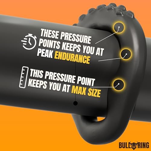 BULLRING GET MAX Size & MAX Stamina 6 Pressure Points Means Your Buddy Nails It with Confidence/Happy Endings are Back with This Penis Ring - BullRing The Mighty Cock Ring - Image 5